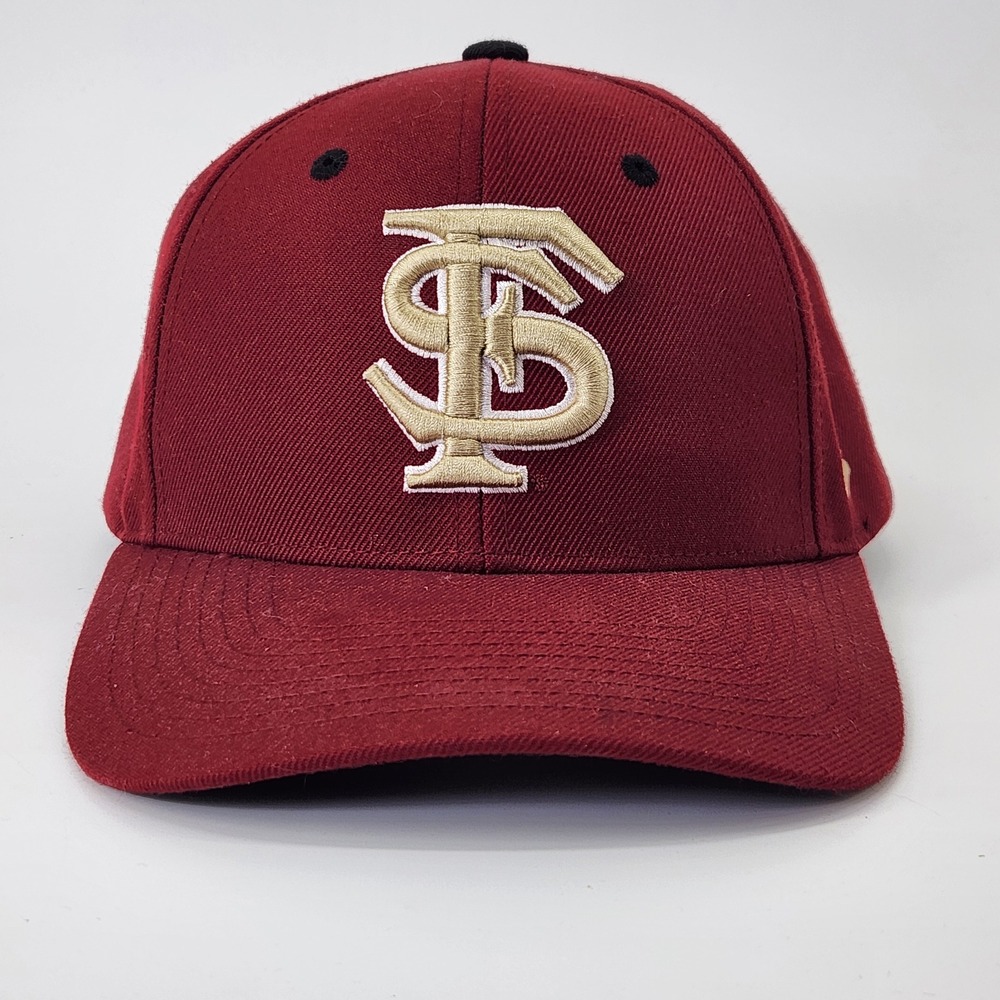 Zephyr Florida State Seminoles Hat Mens‎ Garnet Red FSU Adjustable Baseball Cap